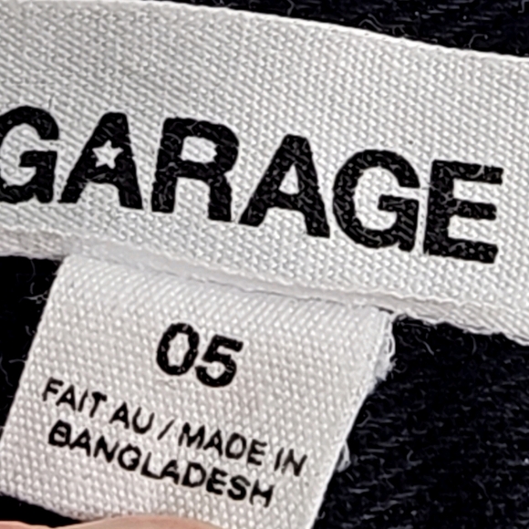 NWOT Garage Carpenter Pants Size 5 White Stitching | Wide Leg.| Goth Streetwear - Picture 11 of 16